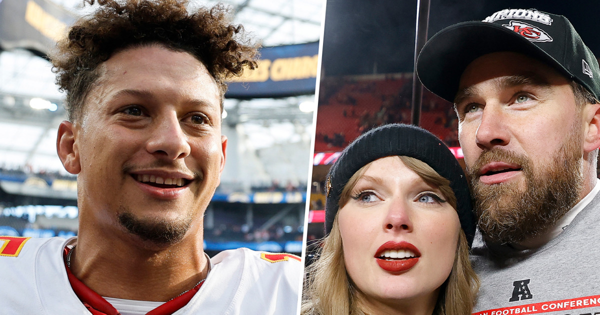 Patrick Mahomes Reveals His Skeptical Reaction to Travis Kelce Dating Taylor Swift