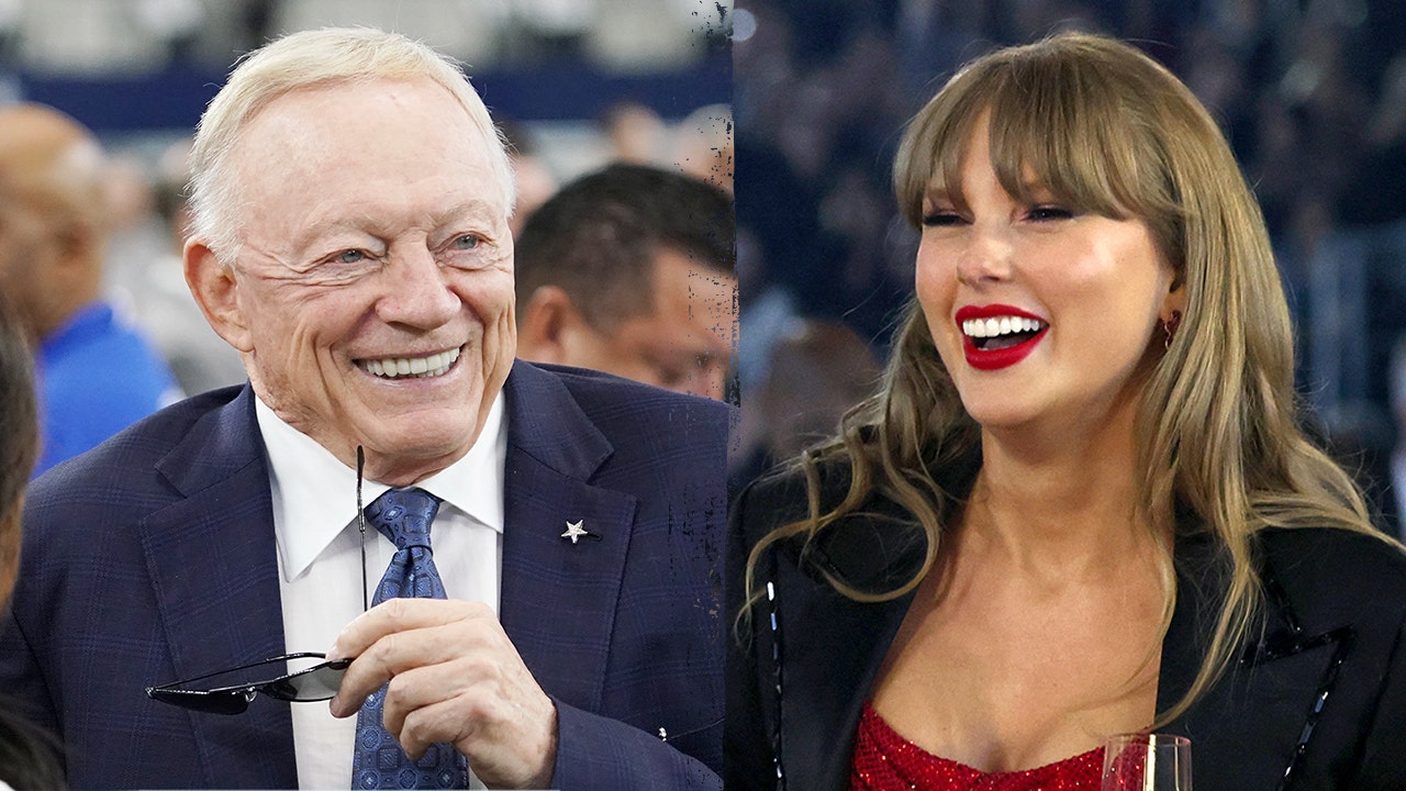 Jerry Jones claims he’s Taylor Swift’s biggest fan ahead of Cowboys-Chiefs Thanksgiving game