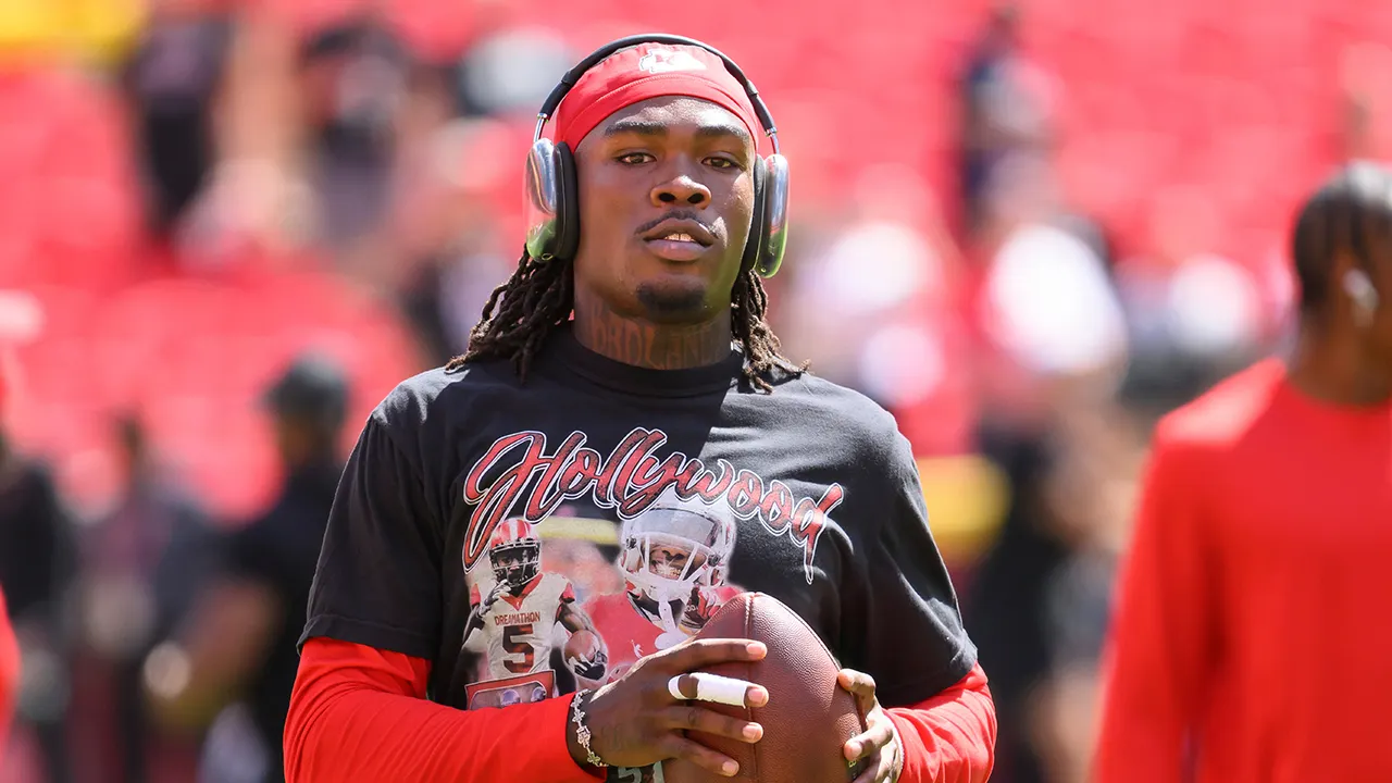 Chiefs’ Rashee Rice scores first TD in return from suspension