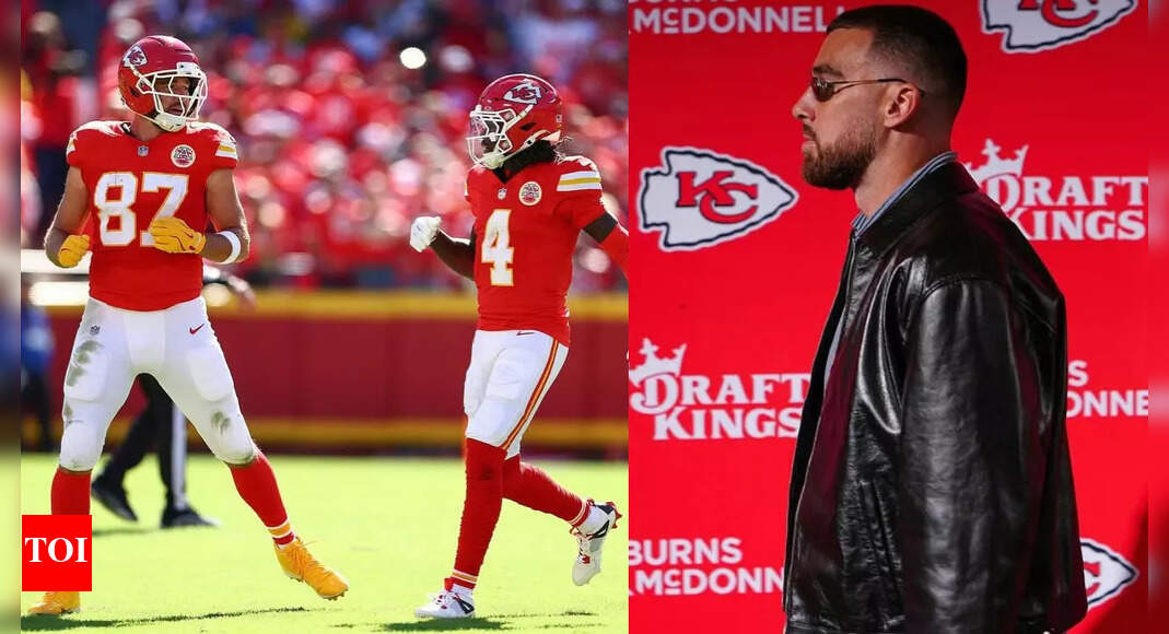 Travis Kelce reacts with bold message after Chiefs crush Raiders for second straight win over AFC rival: ‘We’re really grooving now’