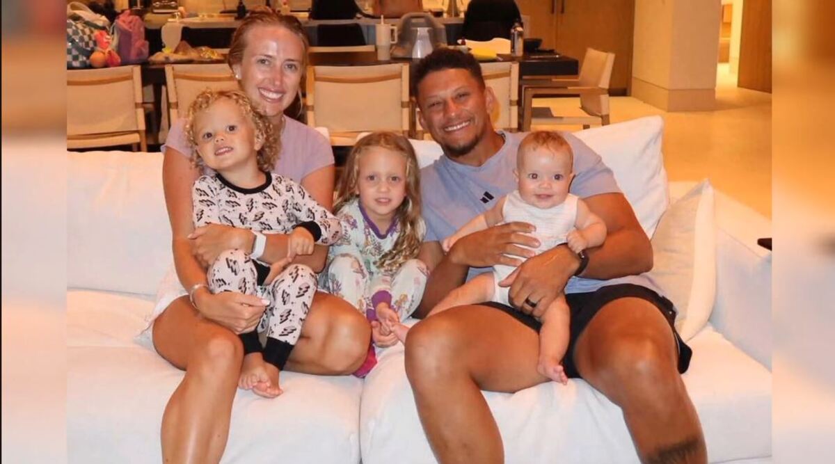 Mahomes family throws party as Chiefs face grim 38% odds