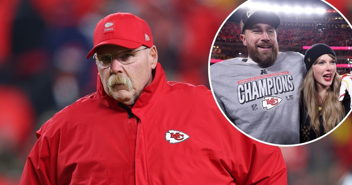 Andy Reid Hints He’s Invited to Taylor Swift and Travis Kelce’s Wedding